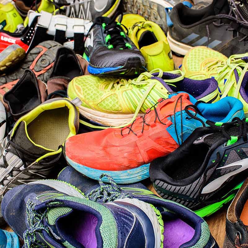 Made From Recycled Trainers