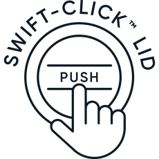 100% Leakproof and Lockable