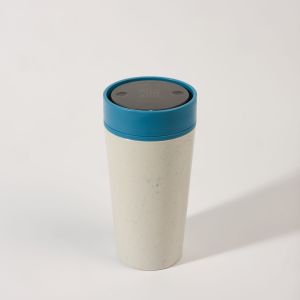 Reusable recycled coffee cup
