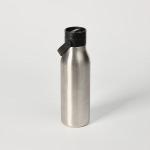 Circular&Co Reusable Stainless Steel Water Bottle Uncoated Ink Black 500ml