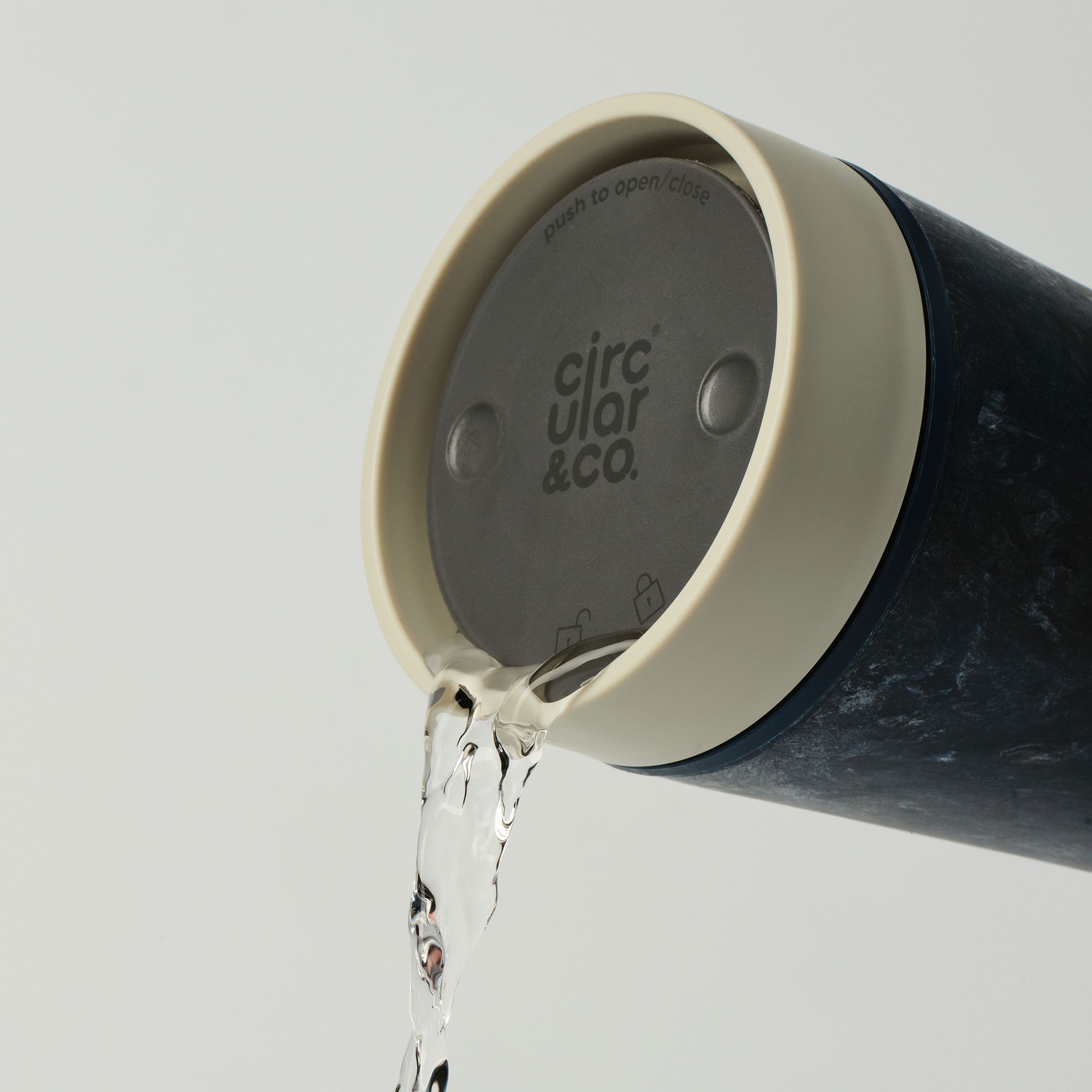 Circular&Co_Website_Fabric Waste_Reusable Cup_Ecru_2 Circular&Co Reusable Coffee Cup Made From Fabric Waste Ecru